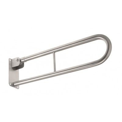 BARRE APPUI RABATTABLE PIVOTANTE 80 WCCARE CHROME