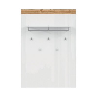 PORTEMANTEAU HOLTEN BLANC/CHÊNE WOTAN/BLANC BRILLANT