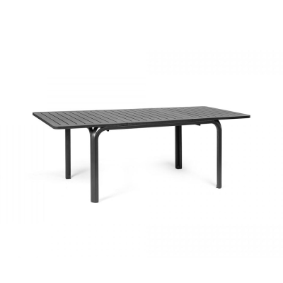 Table extensible en polypropylène ALLORO Antracite/ Antracite 140-210 cm