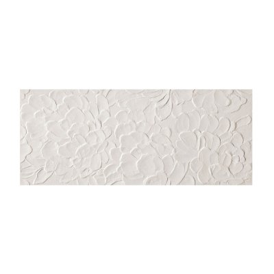 Faïence rectifié mat LUM BLOSSOM WHITE EXTRA MATT 50x120 cm