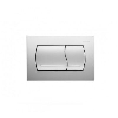 Plaque EASY pour réservoir encastré chromé