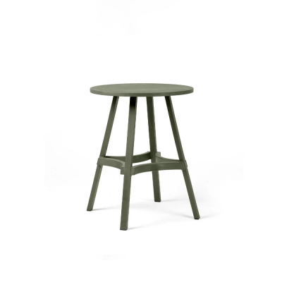 Table ronde en polypropylène COMBO Vert cactus diamètre 60 cm