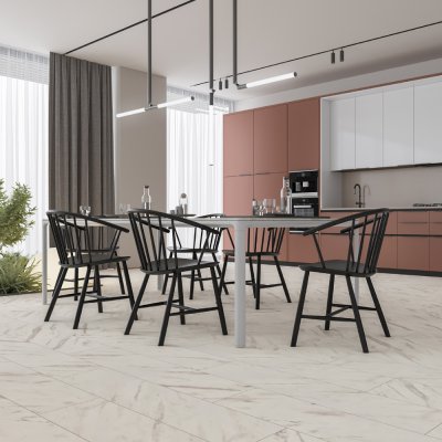 Parquet VARIOCLIC AQUA 2G M26Z27 marbré blanc AC5 4V 1204x244x8 mm