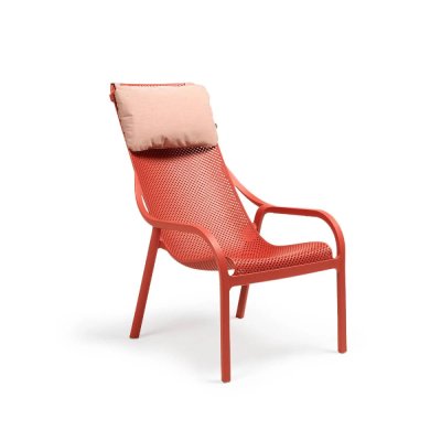 Coussin NET Lounge Rosa Quarzo