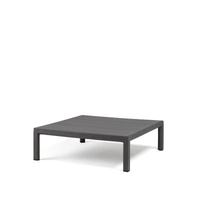 Table basse en polypropylène MAXIMO Basalto 80x80 cm