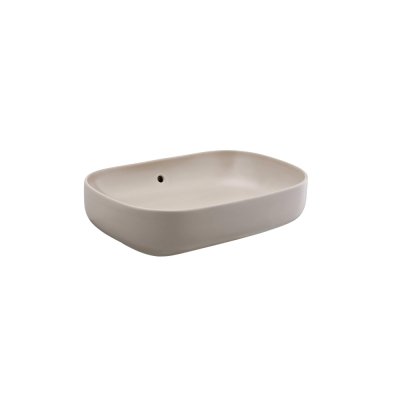 Vasque à poser 60x40 Sanibold Taupe Mate