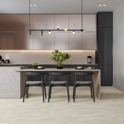 Parquet VARIOCLIC AQUA AQ_2674D 2G marbre ivoire AC5 4V 1204x244x8 mm