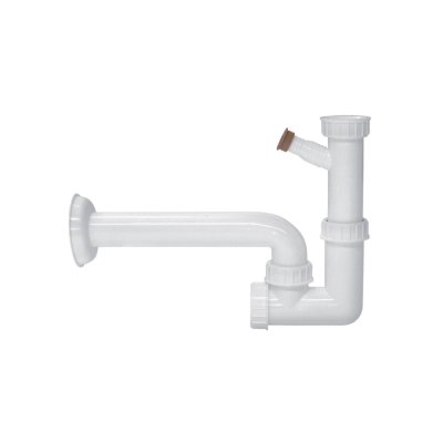 SIPHON P EVIER INOX 1C AC RACCORD LAVE-VAISSELLE