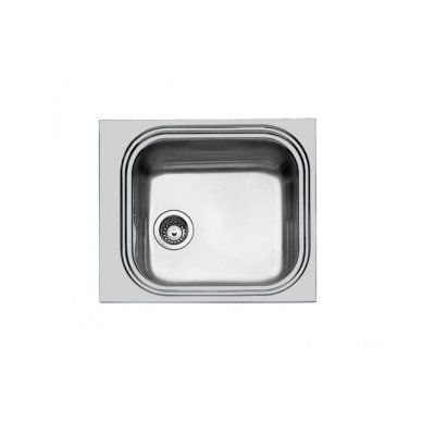 Evier inox BIG BOWL 1 cuve vidage 3,5 - 59x50 cm
