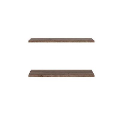 Kit étagères KASSEL chêne monastere 83 cm