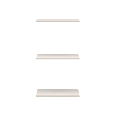 Set de 3 étagères pour garde robe ANGA