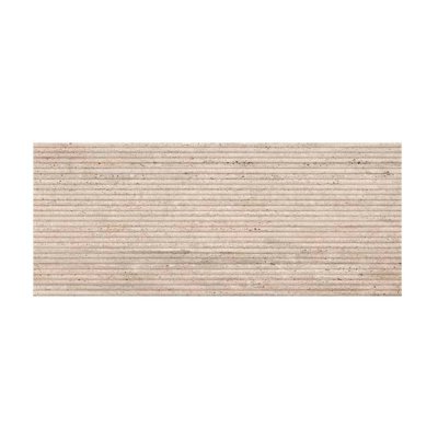 Faïence rectifiée mat MC GROOVE BEIGE RT 50x120 cm