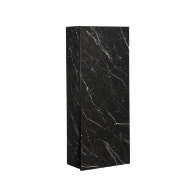 Armoire suspendue STYLE marbré noir 90x40x17 cm