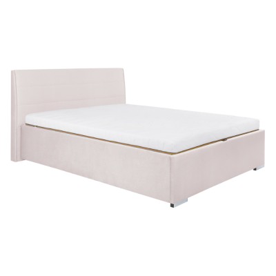 Lit tapissé COSALA III beige ELEMENT_17 160x200 cm