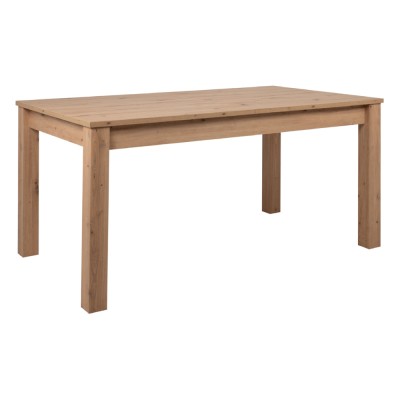 Table extensible BERGEN chêne rustique 160-215x90x75 cm